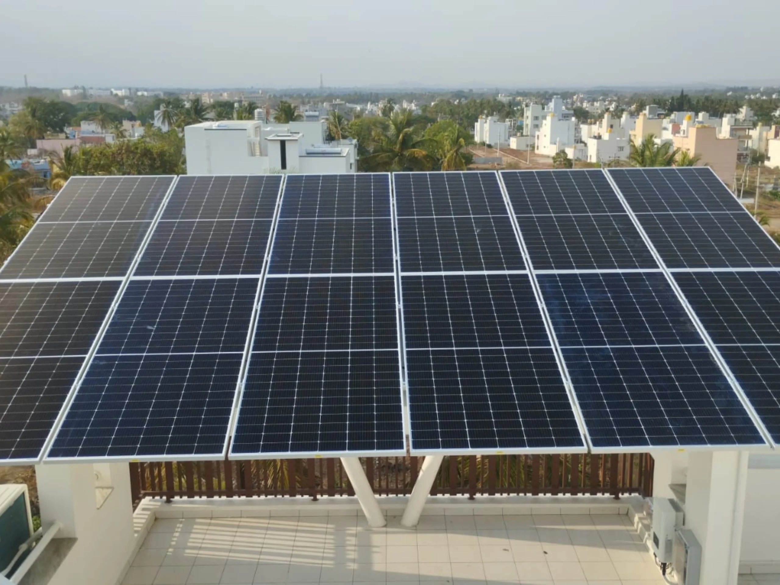 On – Grid System, Mysore – 6Kw